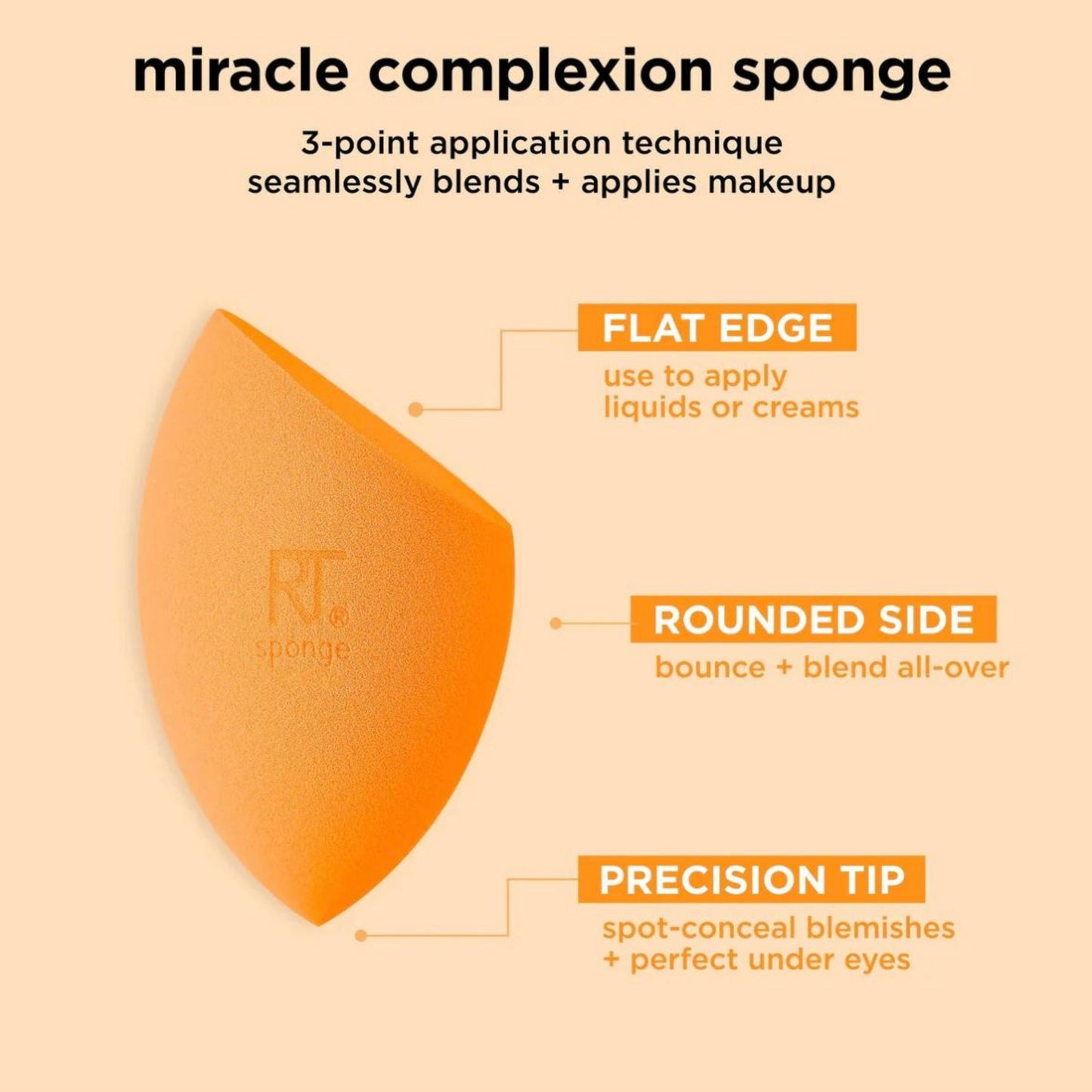 Real Techniques Miracle Complexion Sponges (4 Pack)