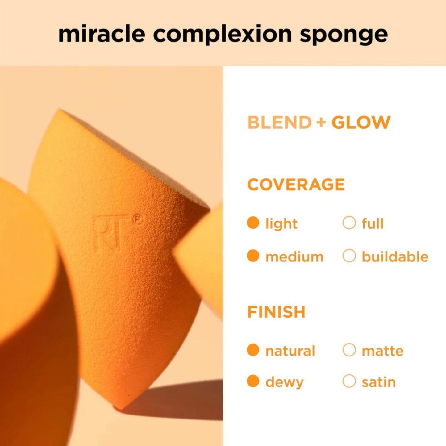 Real Techniques Miracle Complexion Sponges (4 Pack)