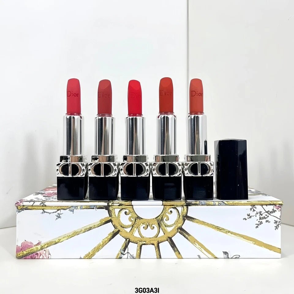 Dior Rouge 5pc Mini Lipstick Gift Set - Bloom Shine