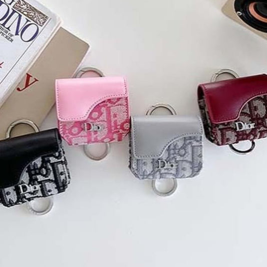 Dior stunning 2 in 1 ear buds case & keys holders - Bloom Shine