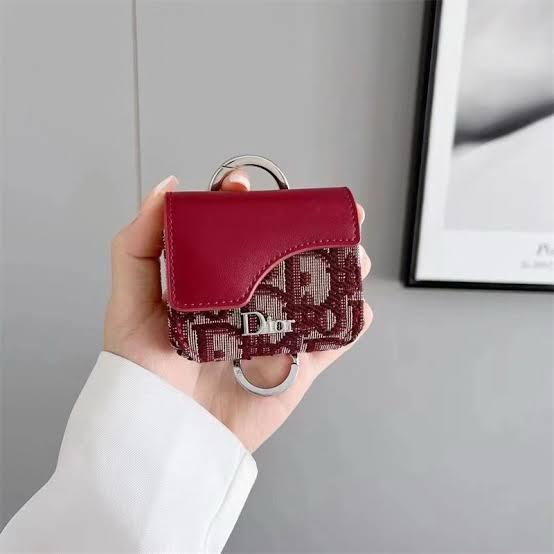Dior stunning 2 in 1 ear buds case & keys holders - Bloom Shine