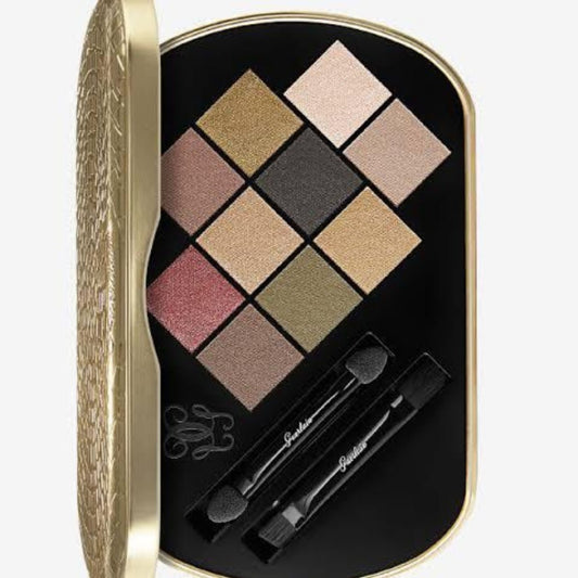 Guerlain Goldenland Harmony Of 10 Eyeshadows Palette - Bloom Shine