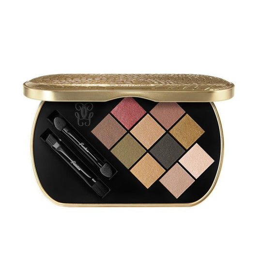Guerlain Goldenland Harmony Of 10 Eyeshadows Palette - Bloom Shine