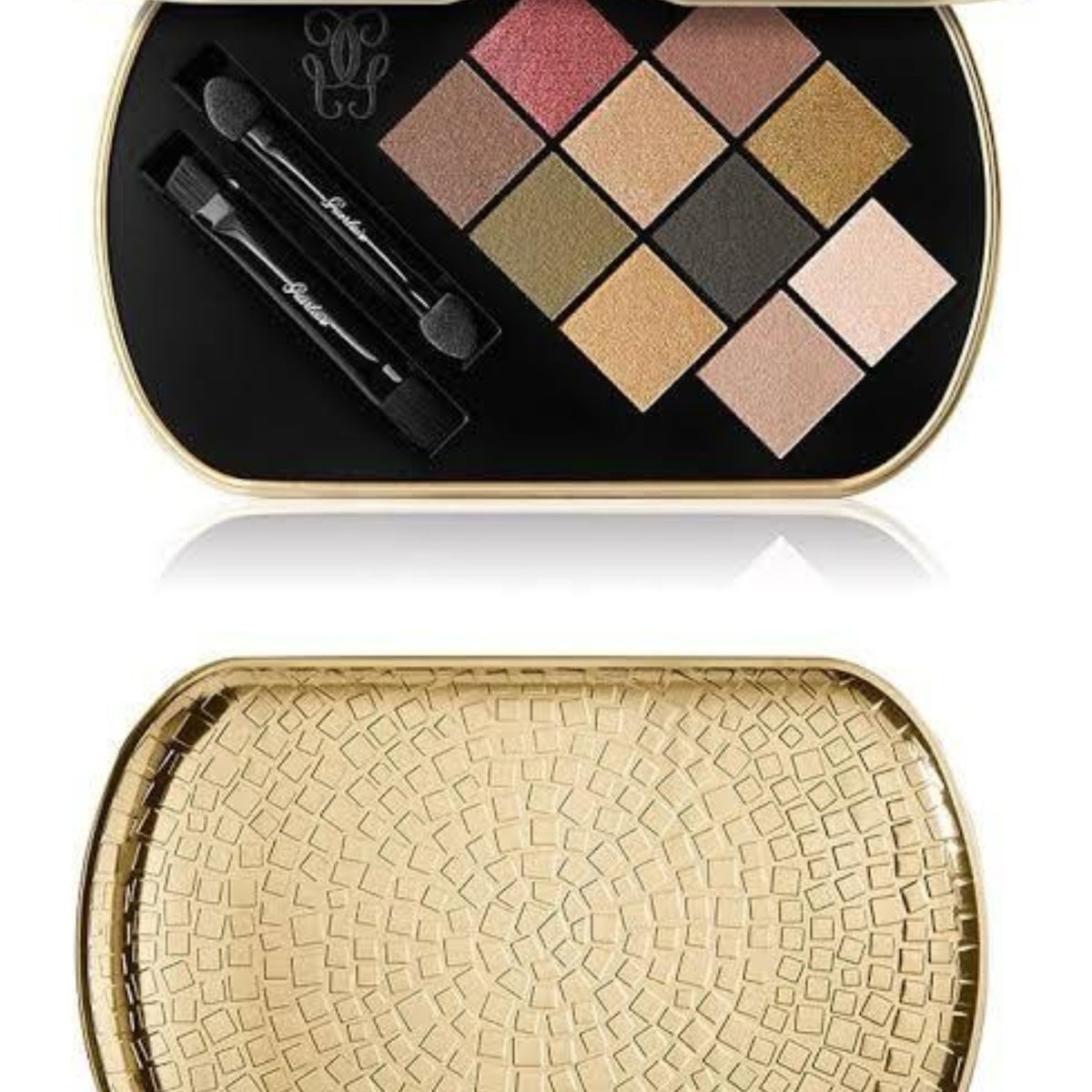 Guerlain Goldenland Harmony Of 10 Eyeshadows Palette - Bloom Shine
