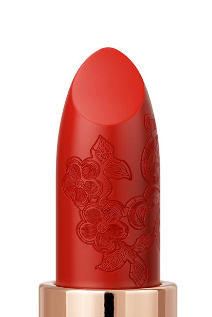LA PERLA Matte Silk Lipstick 104 Tangelo Red - Bloom Shine