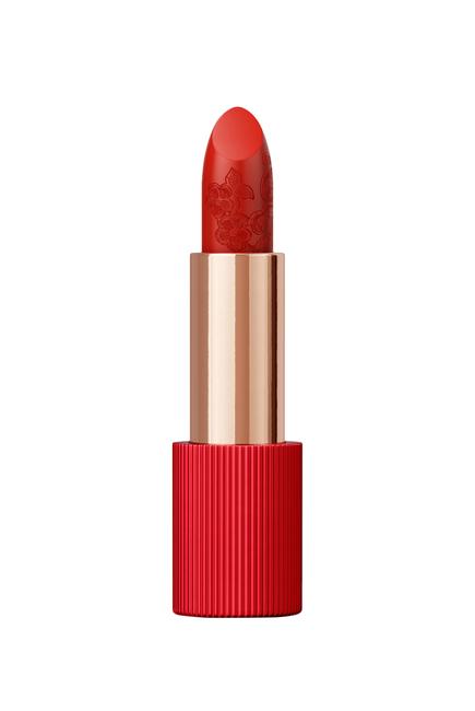 LA PERLA Matte Silk Lipstick 104 Tangelo Red - Bloom Shine