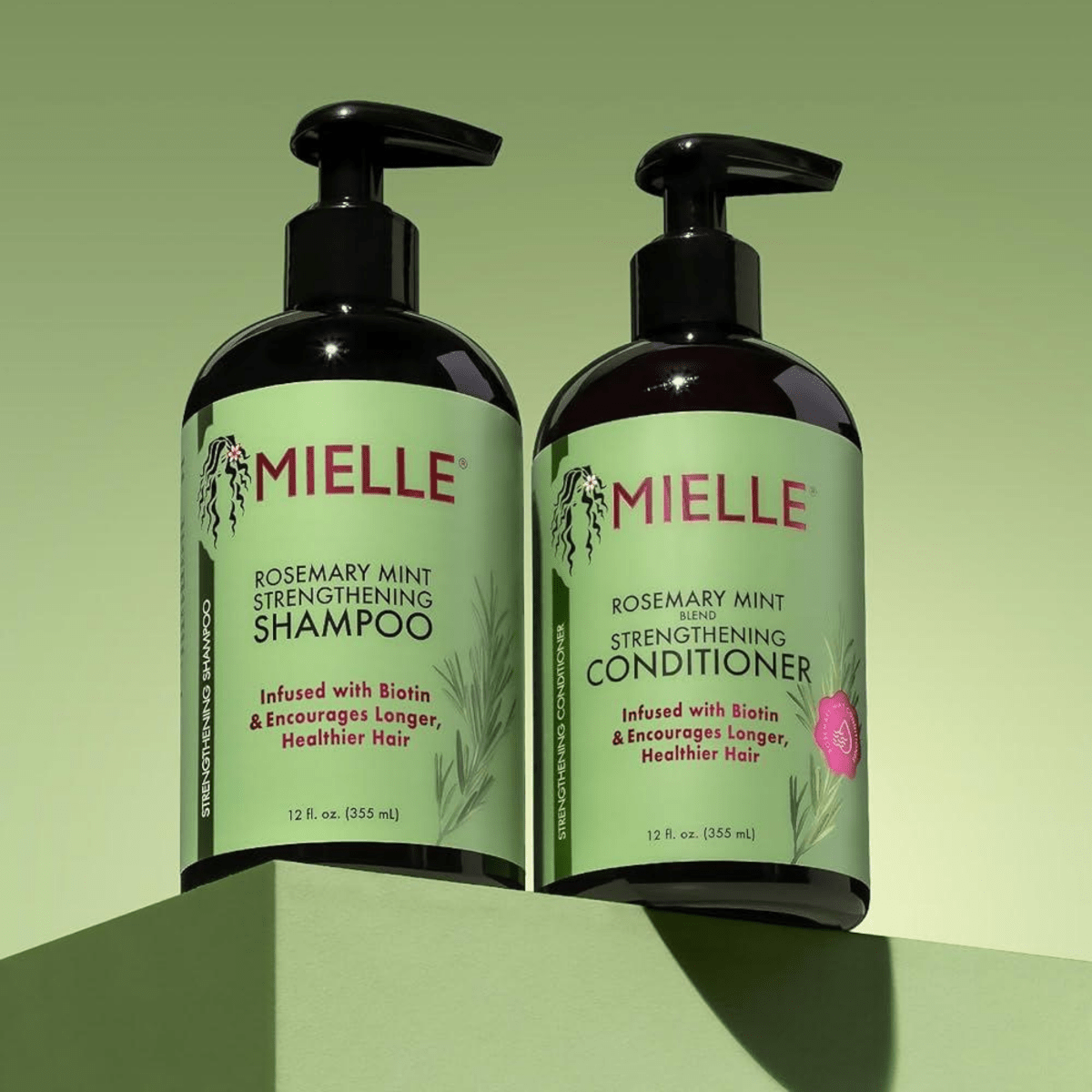 Mielle Organics Rosemary Mint Strengthening Shampoo 355ml - Bloom Shine