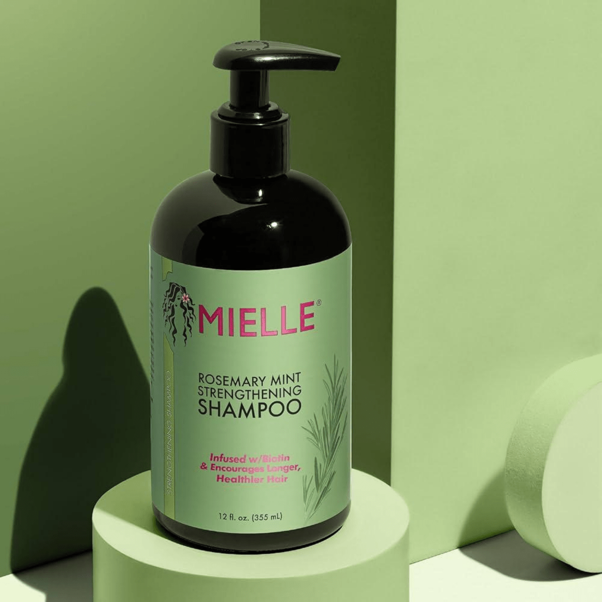 Mielle Organics Rosemary Mint Strengthening Shampoo 355ml - Bloom Shine