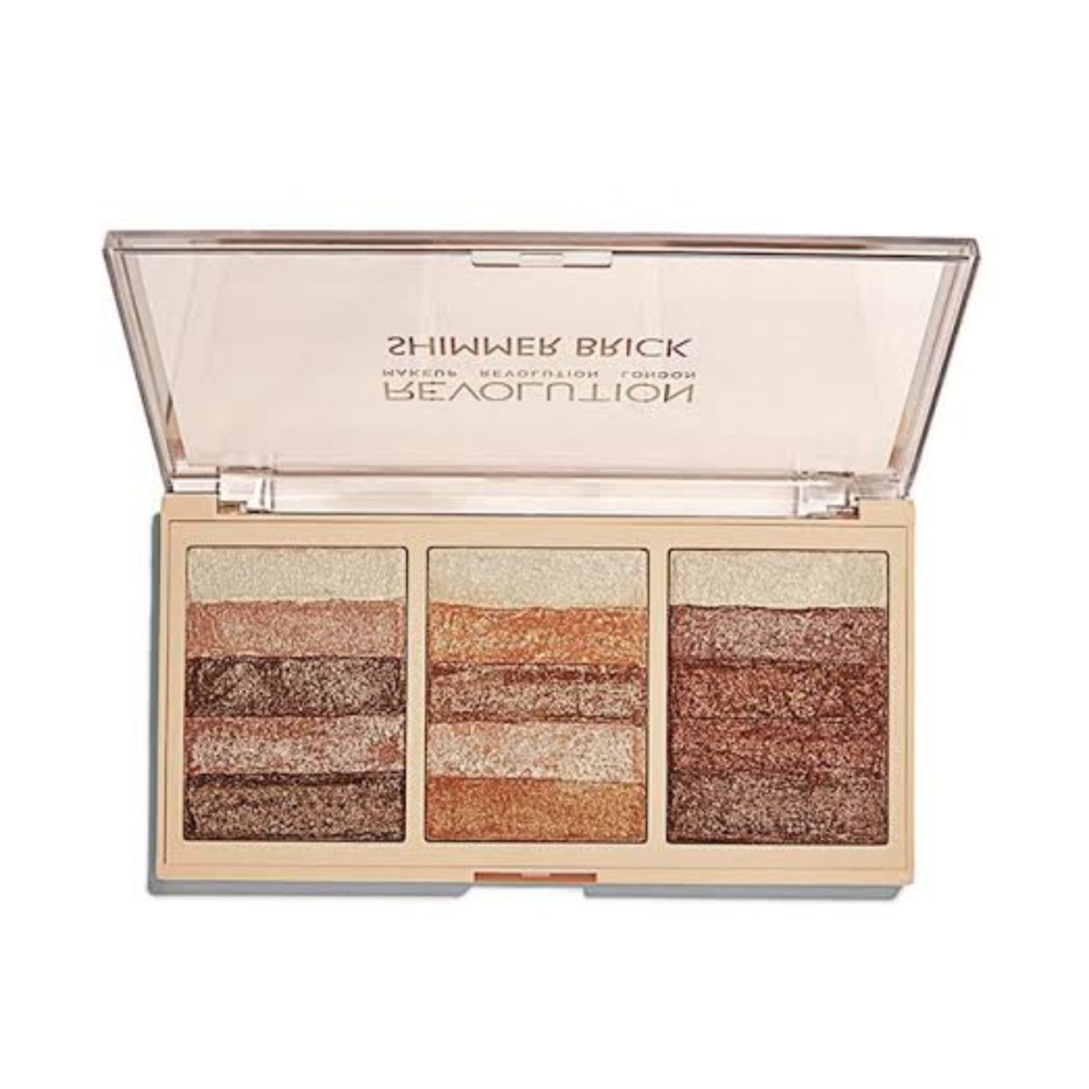 Revolution - Shimmer Brick Highlighters Palette - Bloom Shine