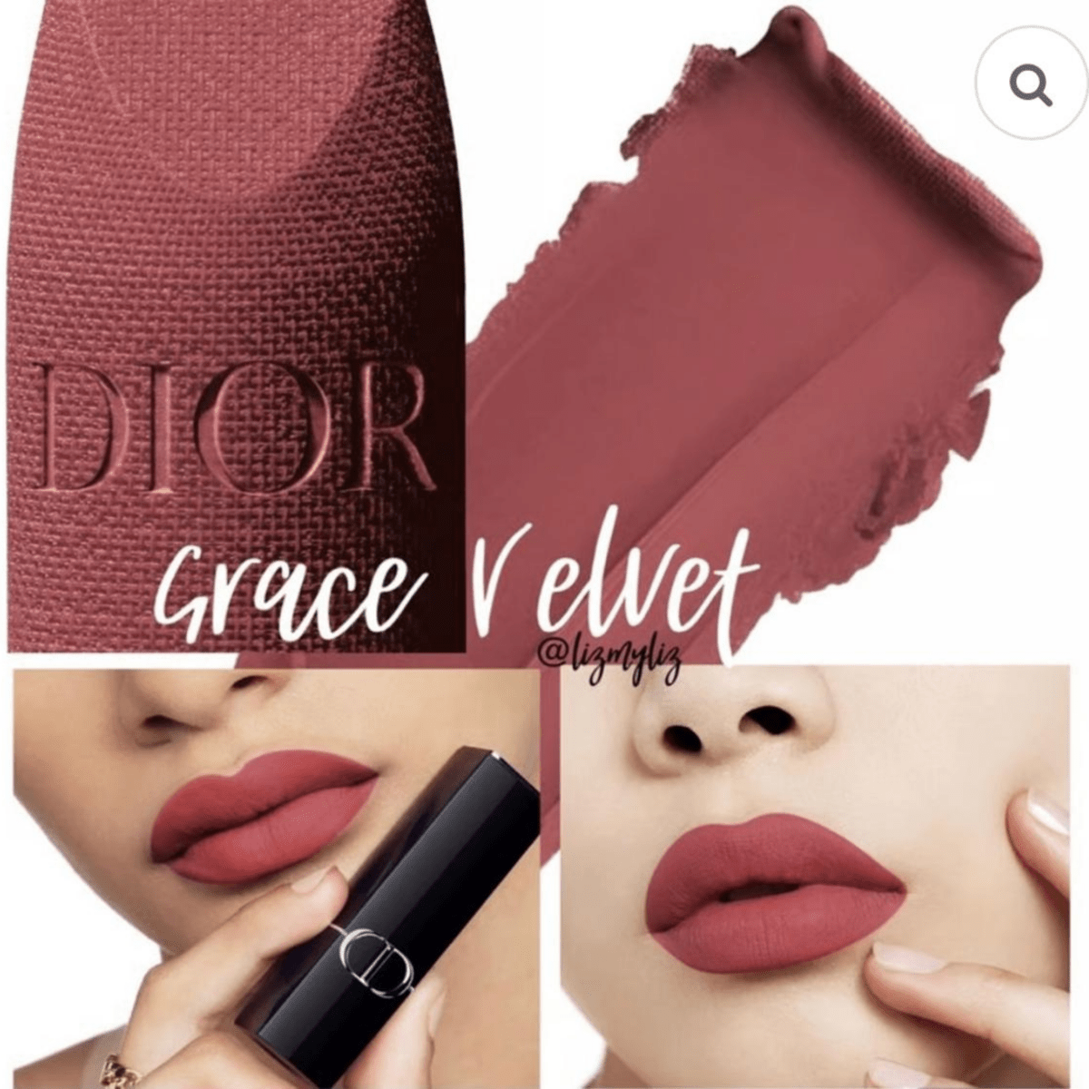 Rouge Dior 558 Grace velvet finish - Bloom Shine
