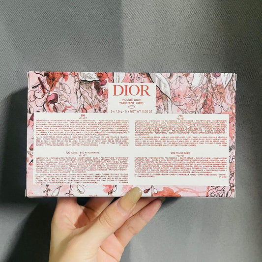Rouge Dior Lipstick Coffret 5 - Piece Set - Bloom Shine