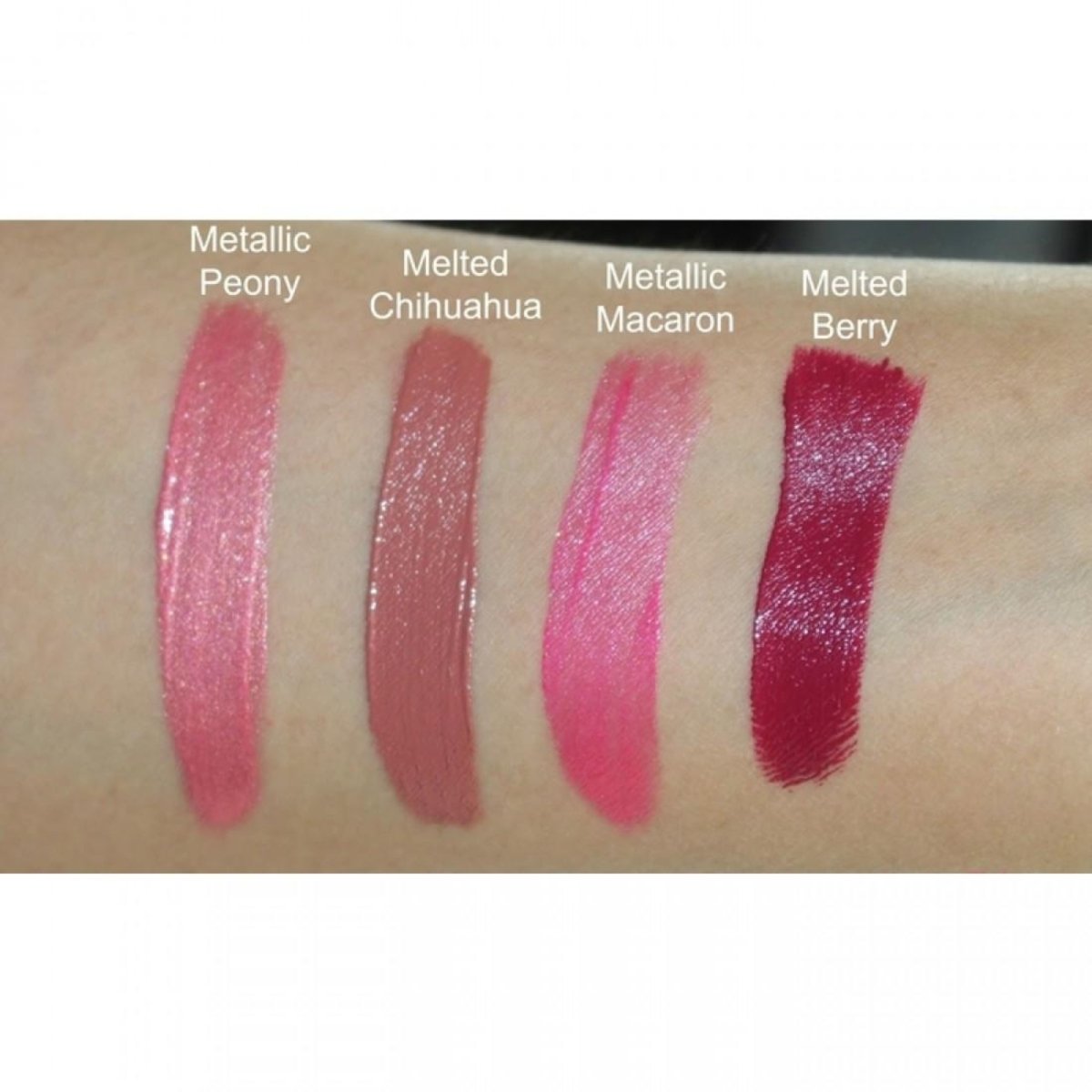 Too Faced Melted French Kisses Lipstick Set - Bloom Shine