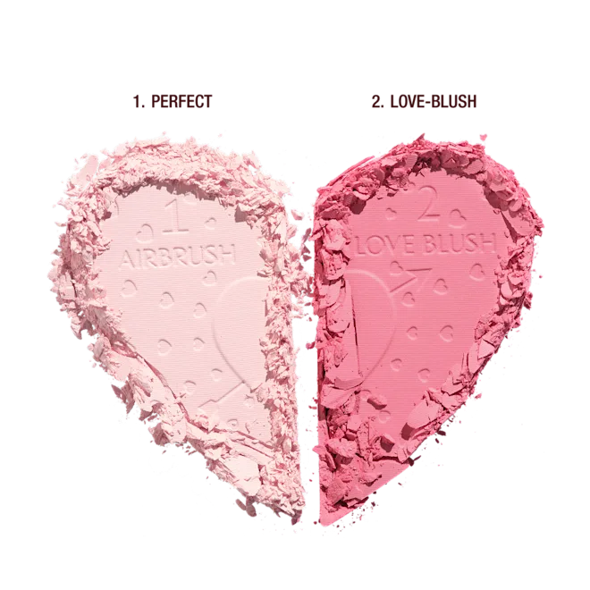 CHARLOTTE TILBURY - PILLOW TALK BEAUTY SOULMATES FACE PALETTE FLAWLESS PINK limited edition