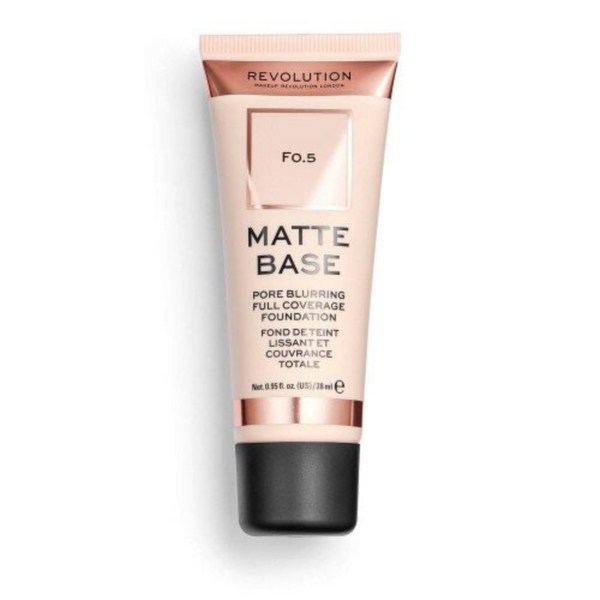 Revolution Beauty London, Matte Base, Foundation, 