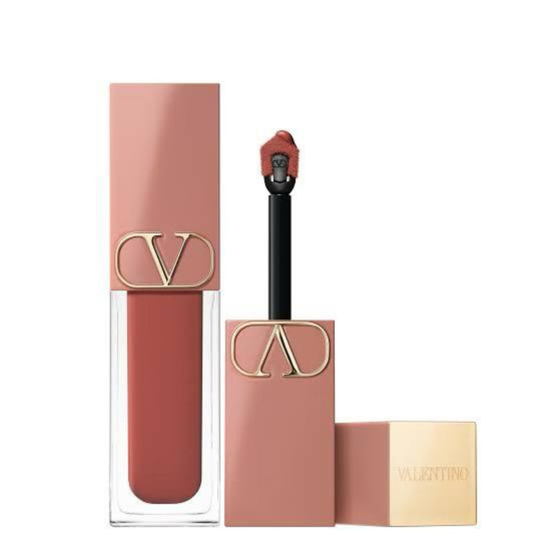 Velentino Liquirosso 2 in 1 Lip & Blush Soft Matte Color 151R : Nude In Motion