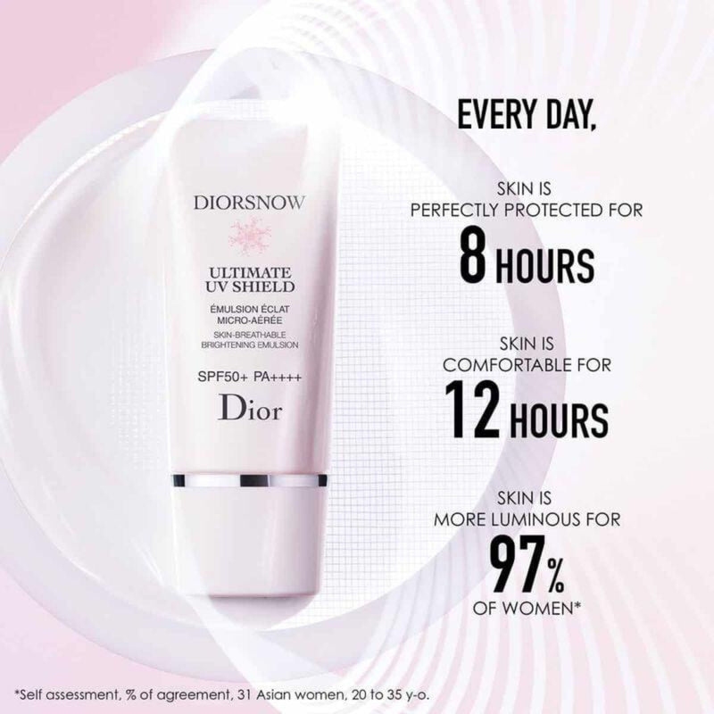 Diorsnow Ultimate UV Shield Skin-Breathable Brightening Emulsion SPF50+ PA++++ • 30ml