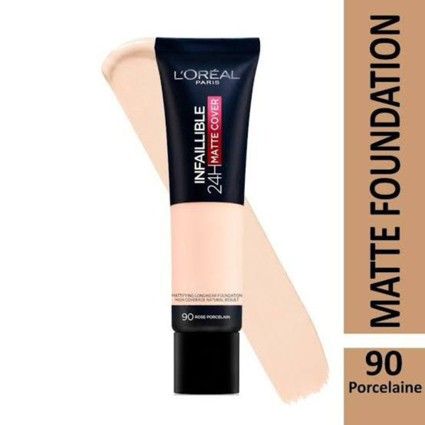 L'Oreal Infallible 24H Matte Foundation - 90 Rose Porcelain