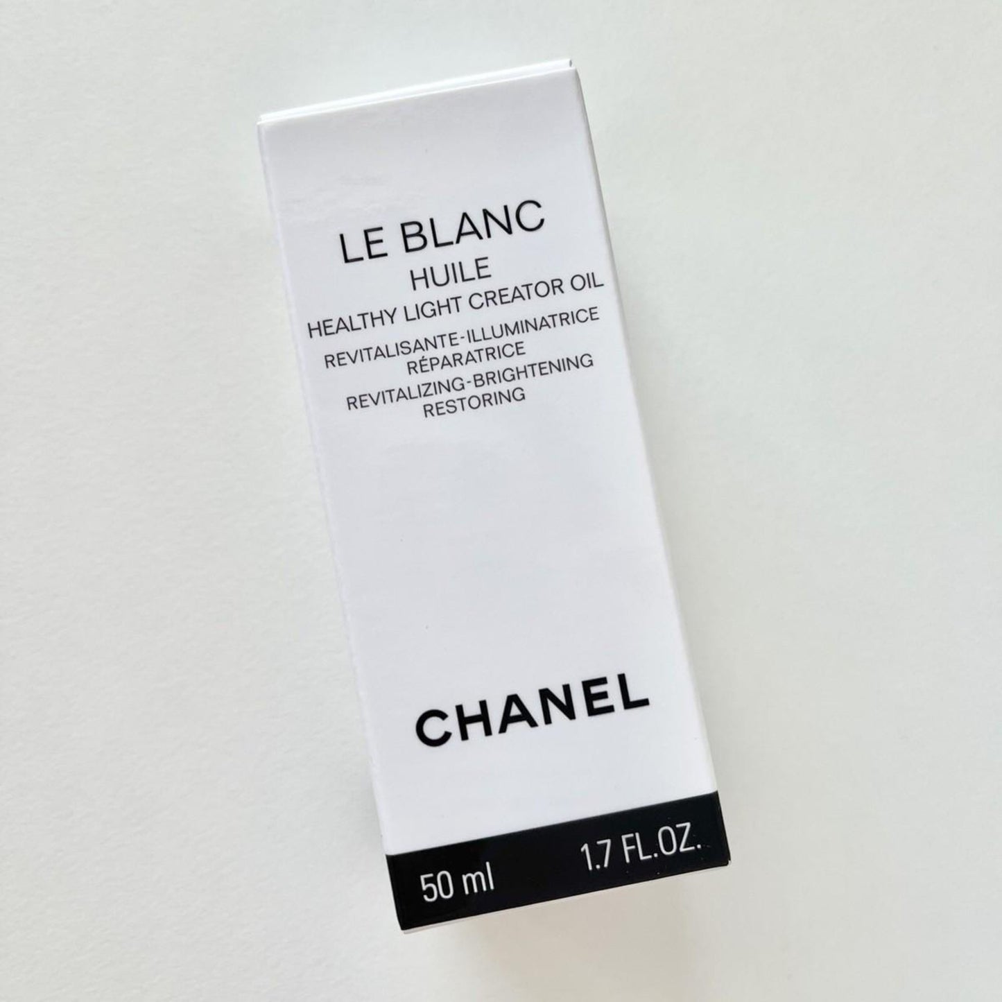Chanel Le Blanc Huile Healthy Light Creator Oil 50ml