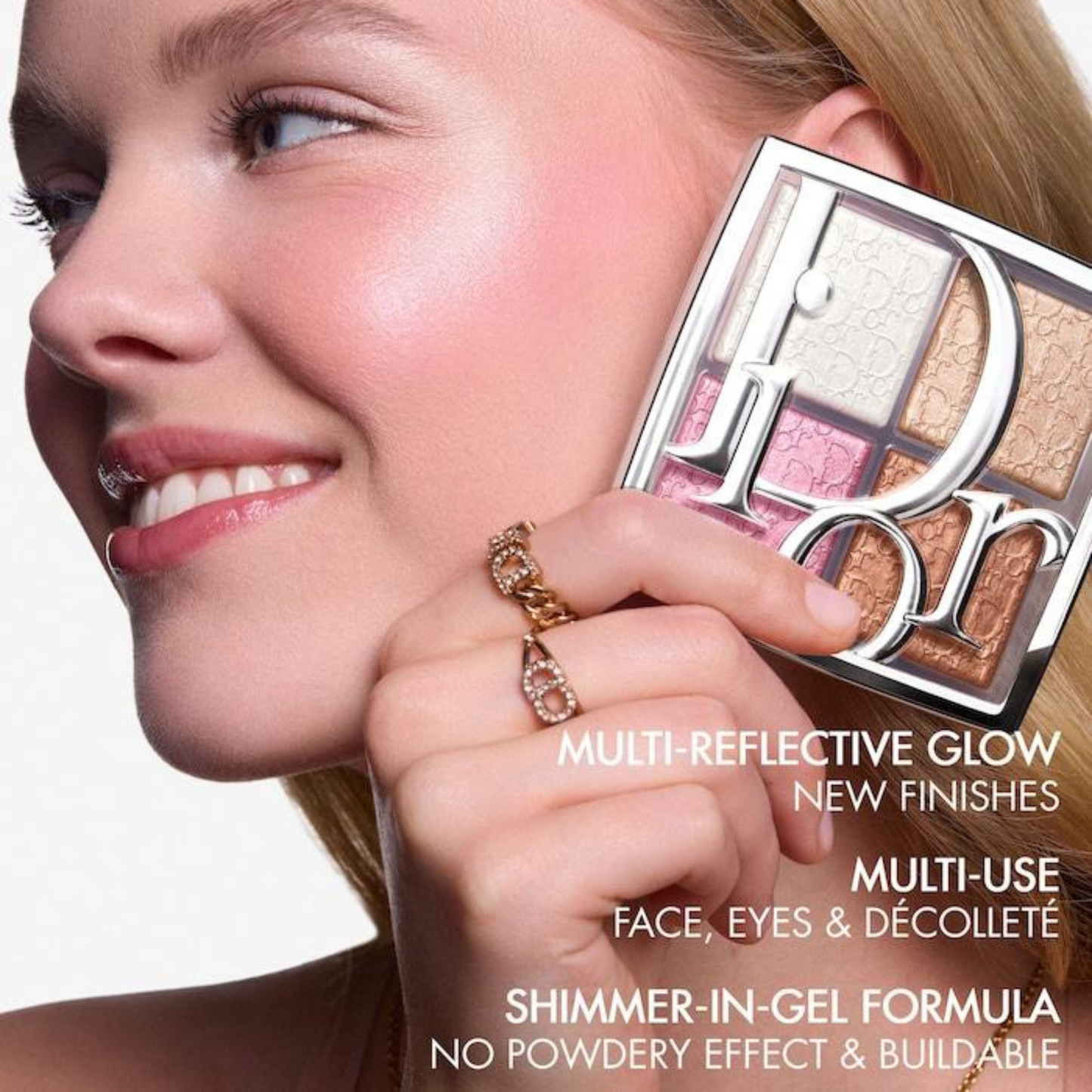 DIOR  Backstage Glow Maximizer Face Palette 001 Universal Glow