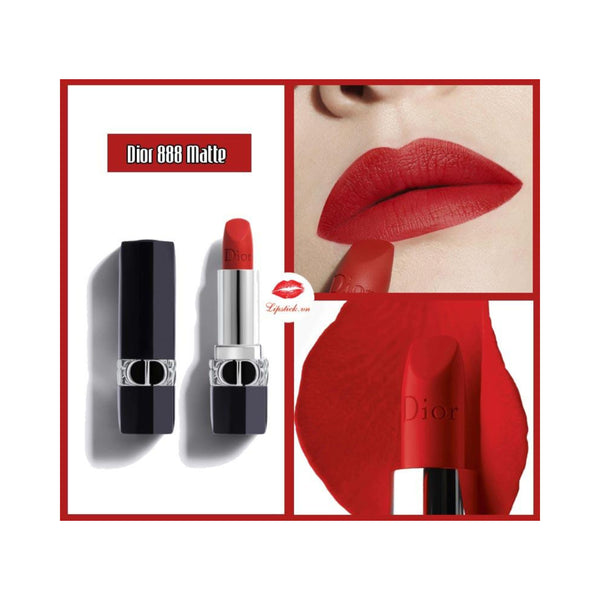 Rough Dior 888 Strong Red Matte Full size