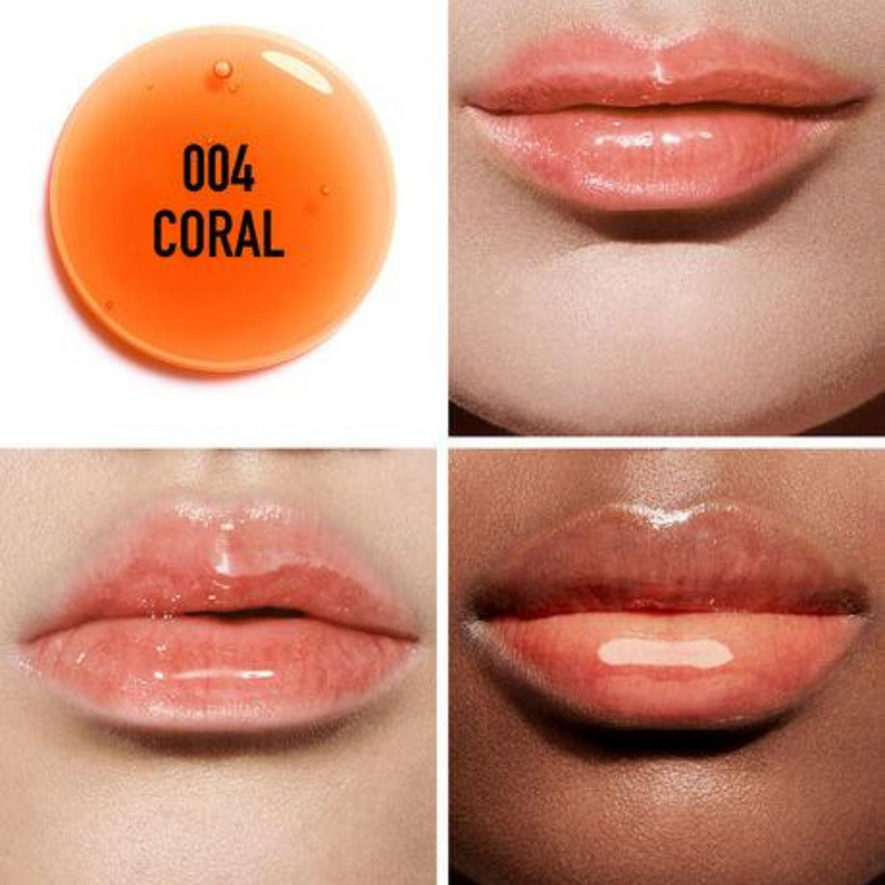 DIOR ADDICT LIP GLOW OIL Nourishing lip oil - intense gloss - colour-awakening/004 coral