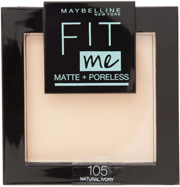 Maybelline Fit Me Matte & Poreless Pressed Powder - 110, 105, 115