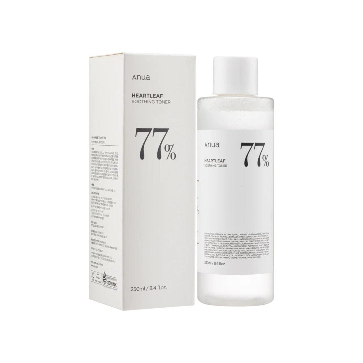 Anua Heartleaf 77% Soothing Toner 250ml - Bloom Shine