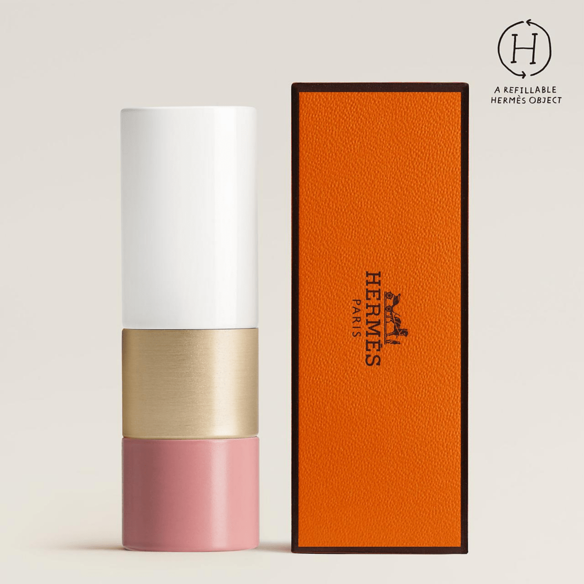 Hermes Rosy lip matte enhancer, Rose d'Été 30 – Rose D'Été - Bloom Shine